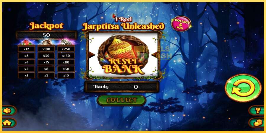 1 Reel Jarptitsa Unleashed акча үчүн оюн машинасы, сүрөт 2