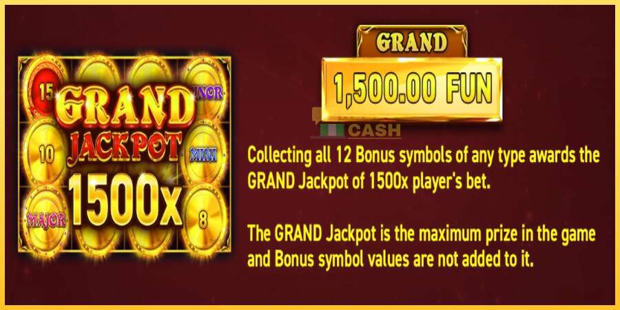 12 Coins Grand Gold Edition Halloween Jackpots акча үчүн оюн машинасы, сүрөт 5