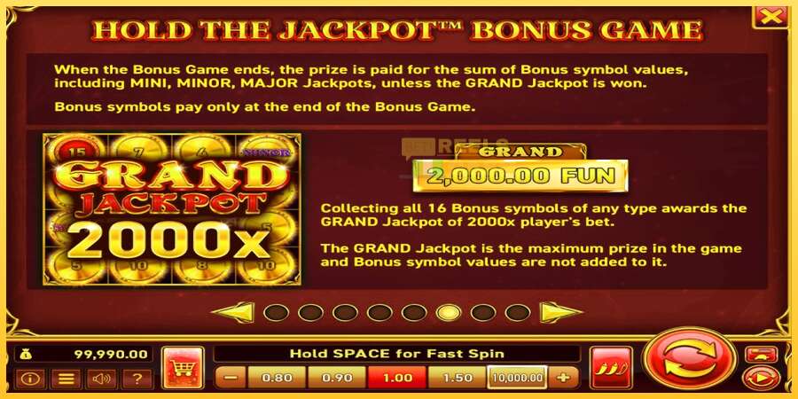 16 Coins Grand Gold Edition Halloween Jackpots акча үчүн оюн машинасы, сүрөт 5