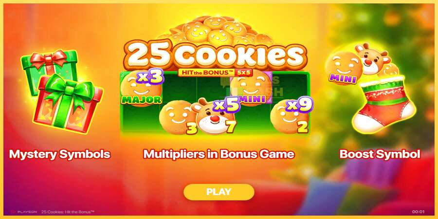 25 Cookies: Hit the Bonus акча үчүн оюн машинасы, сүрөт 1