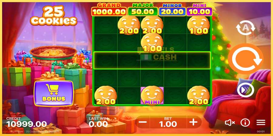 25 Cookies: Hit the Bonus акча үчүн оюн машинасы, сүрөт 2