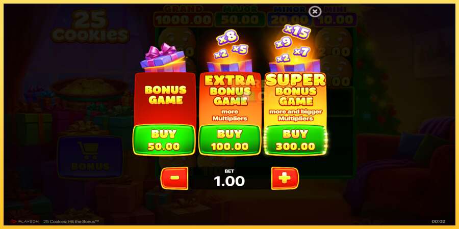 25 Cookies: Hit the Bonus акча үчүн оюн машинасы, сүрөт 3