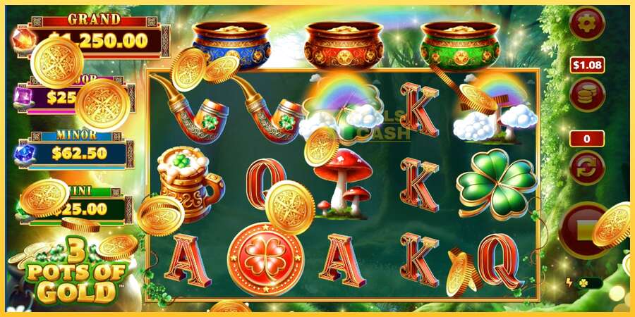 3 Pots O Gold акча үчүн оюн машинасы, сүрөт 4