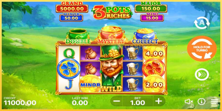 3 Pots Riches: Hold and Win акча үчүн оюн машинасы, сүрөт 1