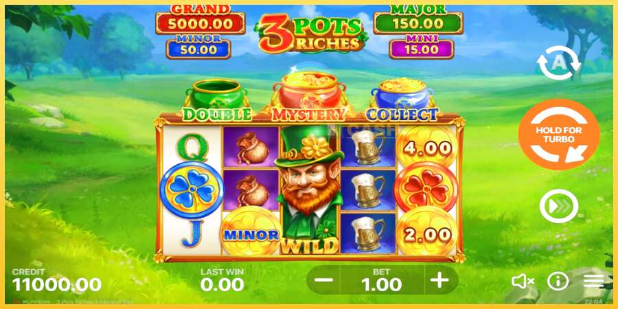 3 Pots Riches: Hold and Win акча үчүн оюн машинасы, сүрөт 2