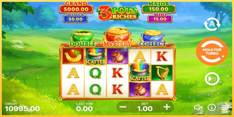 3 Pots Riches: Hold and Win акча үчүн оюн машинасы, сүрөт 3