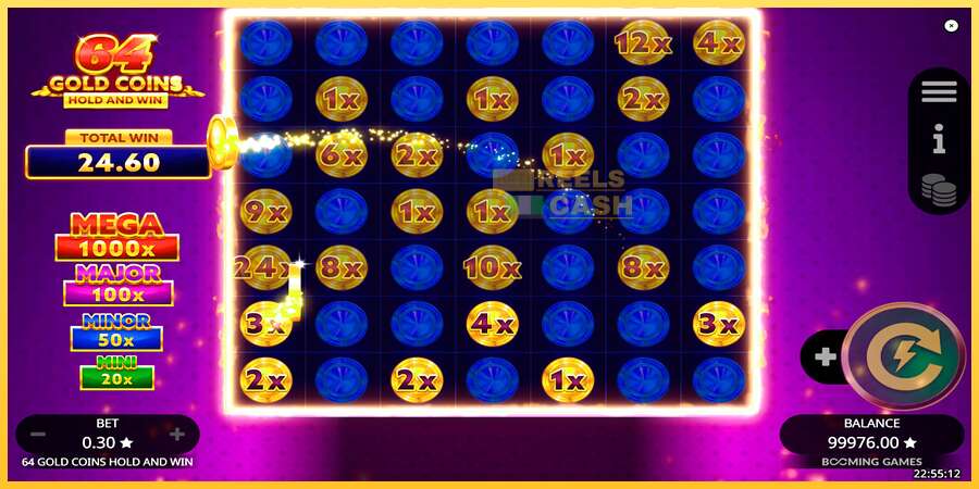 64 Gold Coins Hold and Win акча үчүн оюн машинасы, сүрөт 6