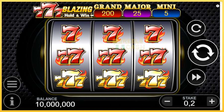 777 Blazing Hold & Win акча үчүн оюн машинасы, сүрөт 1