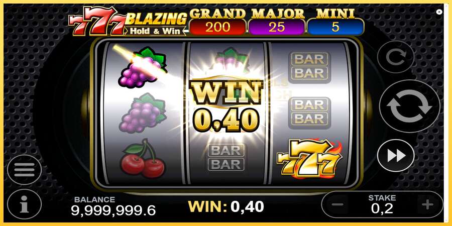 777 Blazing Hold & Win акча үчүн оюн машинасы, сүрөт 2