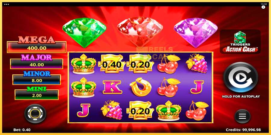 777 Gold Action Cash акча үчүн оюн машинасы, сүрөт 2