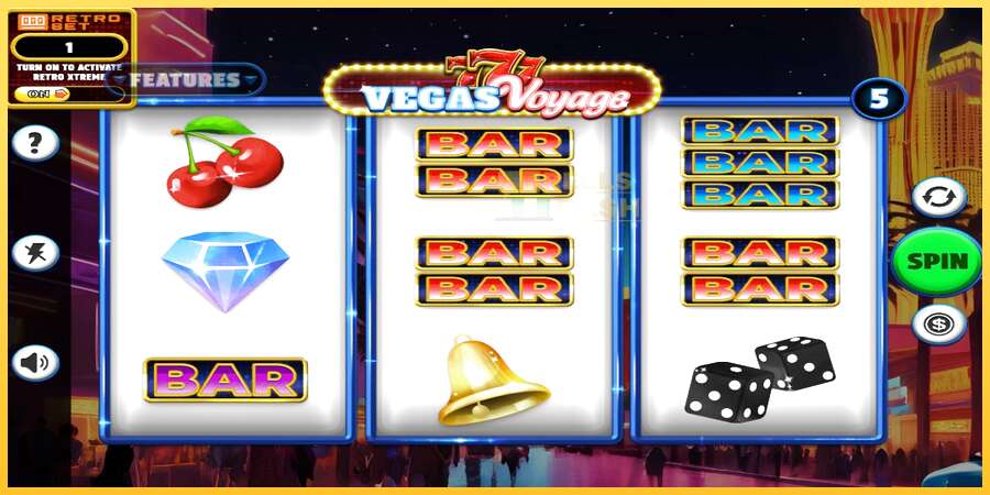 777 – Vegas Voyage акча үчүн оюн машинасы, сүрөт 1