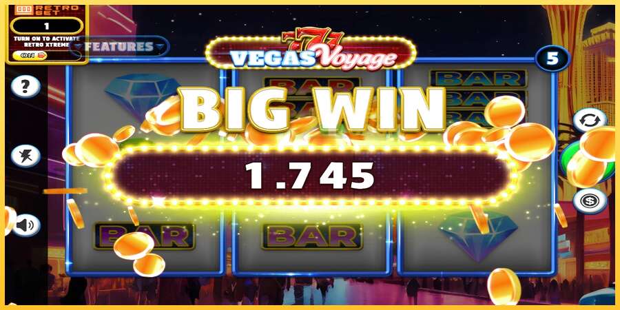 777 – Vegas Voyage акча үчүн оюн машинасы, сүрөт 2