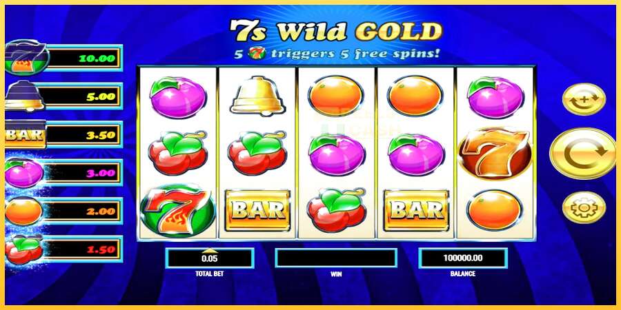 7s Wild Gold акча үчүн оюн машинасы, сүрөт 1