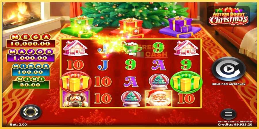 Action Boost Christmas акча үчүн оюн машинасы, сүрөт 3