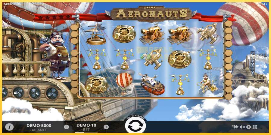 Aeronauts акча үчүн оюн машинасы, сүрөт 1