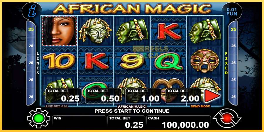 African Magic акча үчүн оюн машинасы, сүрөт 1