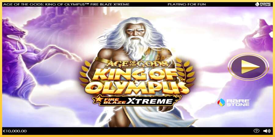 Age of the Gods: King of Olympus Fire Blaze Xtreme акча үчүн оюн машинасы, сүрөт 1