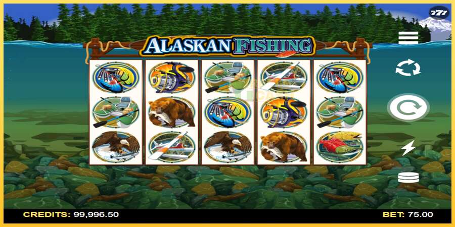 Alaskan Fishing акча үчүн оюн машинасы, сүрөт 1