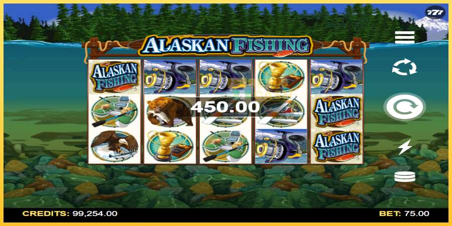 Alaskan Fishing акча үчүн оюн машинасы, сүрөт 2