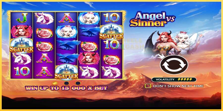 Angel vs Sinner акча үчүн оюн машинасы, сүрөт 1