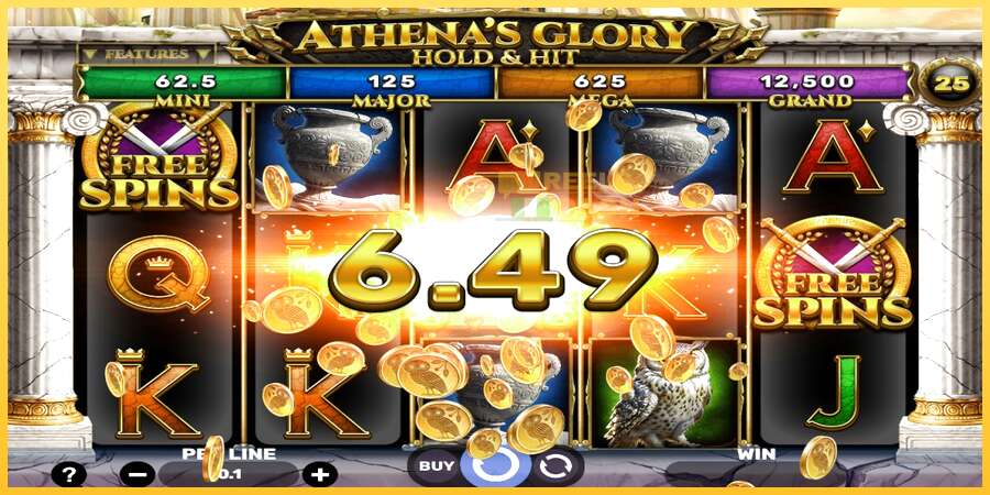 Athenas Glory Hold & Hit акча үчүн оюн машинасы, сүрөт 3