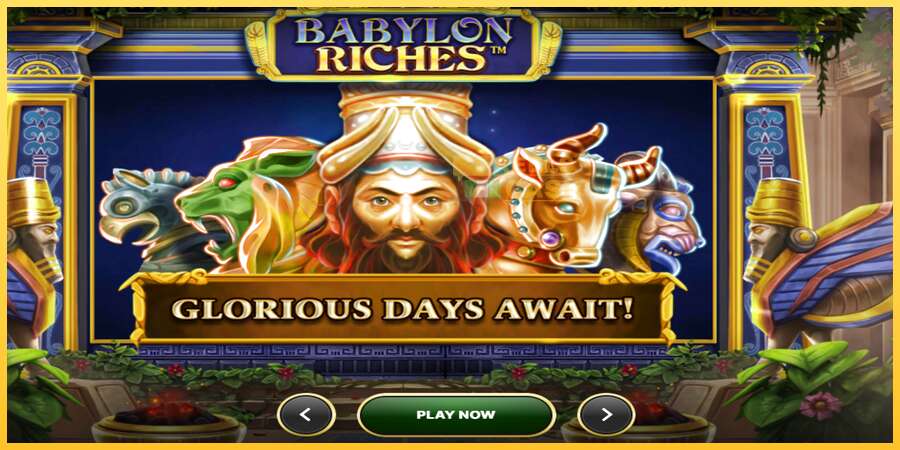 Babylon Riches акча үчүн оюн машинасы, сүрөт 1