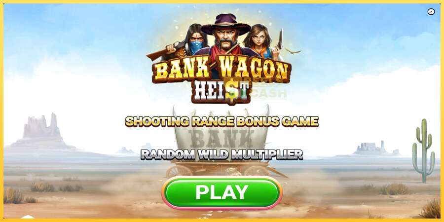 Bank Wagon Heist акча үчүн оюн машинасы, сүрөт 1