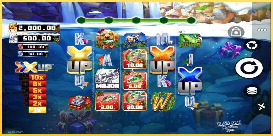 Bass Cash Christmas X UP акча үчүн оюн машинасы, сүрөт 1