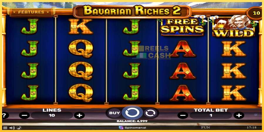 Bavarian Riches 2 акча үчүн оюн машинасы, сүрөт 2