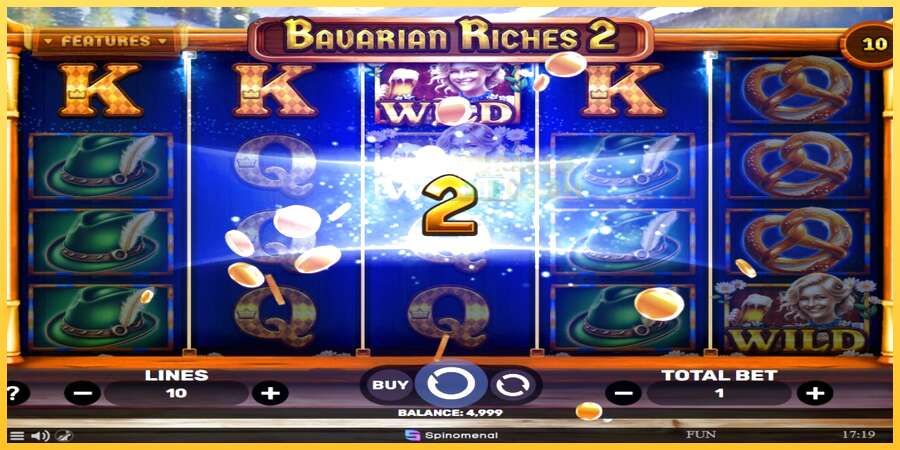 Bavarian Riches 2 акча үчүн оюн машинасы, сүрөт 3