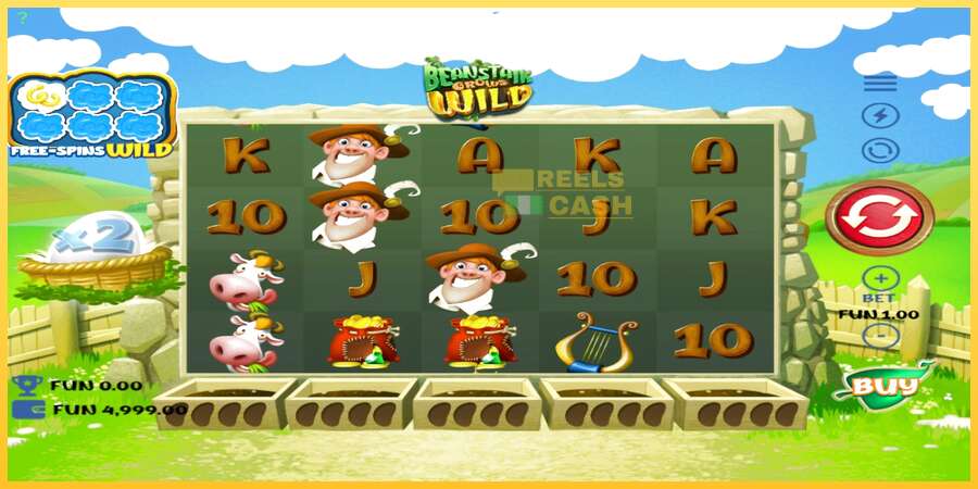 Beanstalk Grows Wild акча үчүн оюн машинасы, сүрөт 2