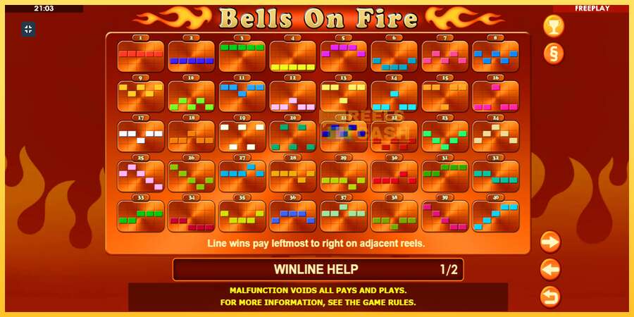 Bells on Fire акча үчүн оюн машинасы, сүрөт 9