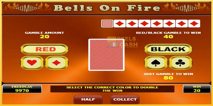 Bells on Fire Rombo акча үчүн оюн машинасы, сүрөт 3