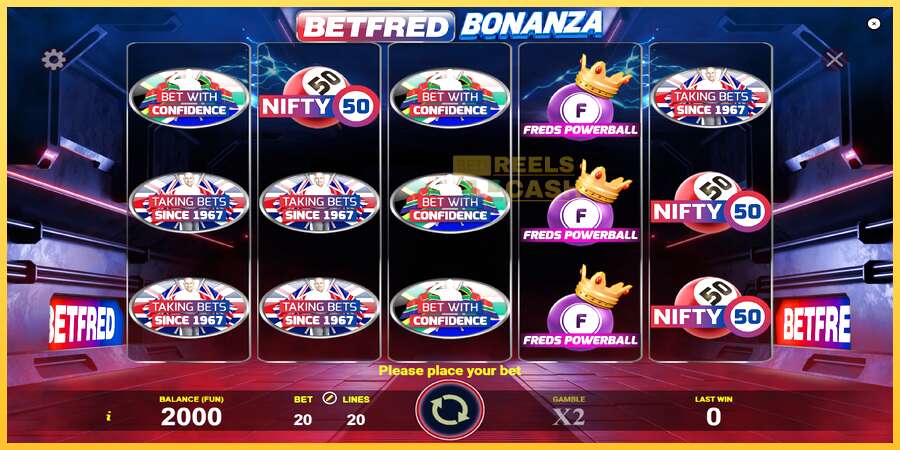 Betfred Bonanza акча үчүн оюн машинасы, сүрөт 1