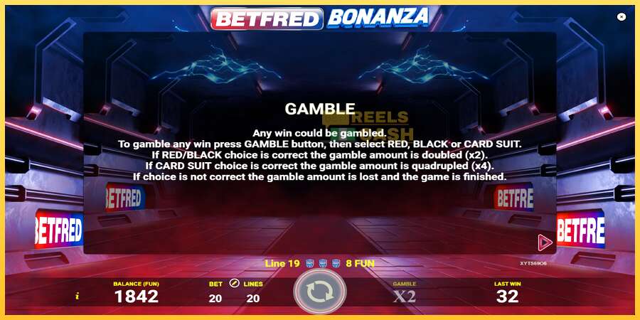 Betfred Bonanza акча үчүн оюн машинасы, сүрөт 6