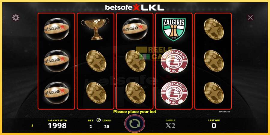 Betsafe LKL акча үчүн оюн машинасы, сүрөт 1