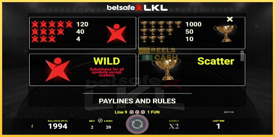 Betsafe LKL акча үчүн оюн машинасы, сүрөт 4