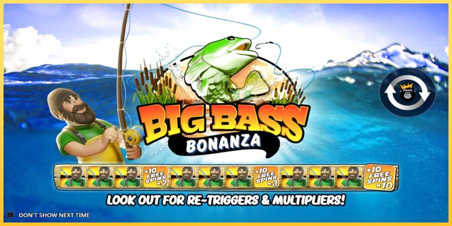 Big Bass Bonanza акча үчүн оюн машинасы, сүрөт 1