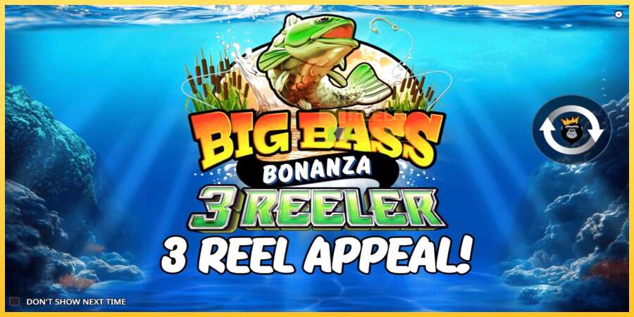 Big Bass Bonanza 3 Reeler акча үчүн оюн машинасы, сүрөт 1