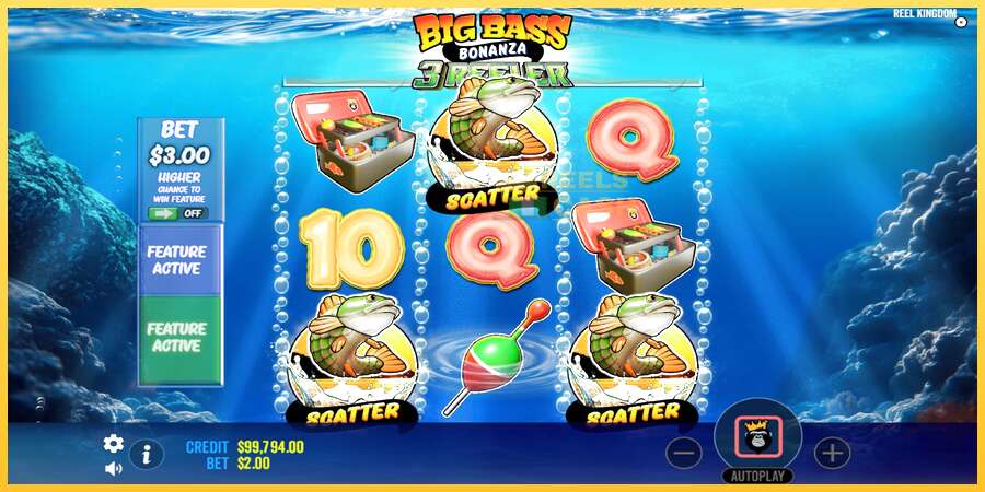 Big Bass Bonanza 3 Reeler акча үчүн оюн машинасы, сүрөт 3