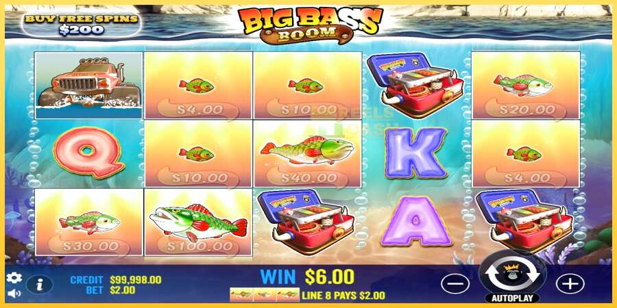 Big Bass Boom акча үчүн оюн машинасы, сүрөт 3