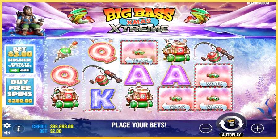 Big Bass Xmas Xtreme акча үчүн оюн машинасы, сүрөт 2