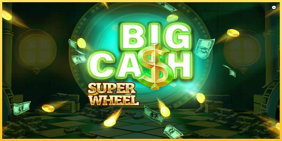 Big Cash Super Wheel акча үчүн оюн машинасы, сүрөт 1