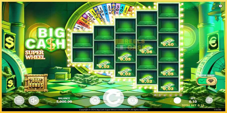 Big Cash Super Wheel акча үчүн оюн машинасы, сүрөт 2