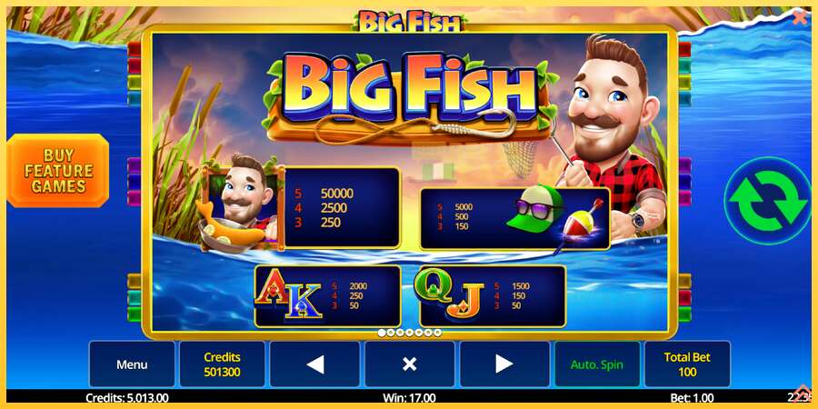 Big Fish акча үчүн оюн машинасы, сүрөт 5