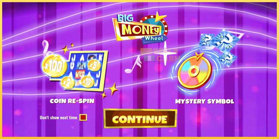 Big Money Wheel акча үчүн оюн машинасы, сүрөт 1