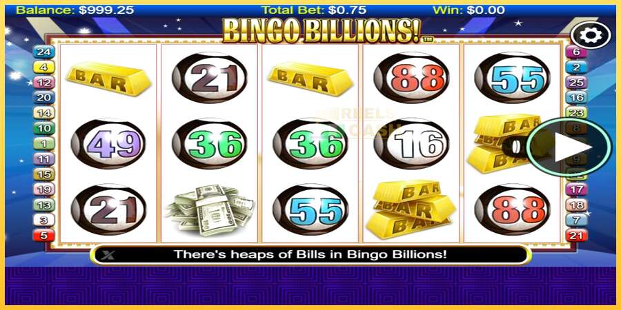 Bingo Billions акча үчүн оюн машинасы, сүрөт 1