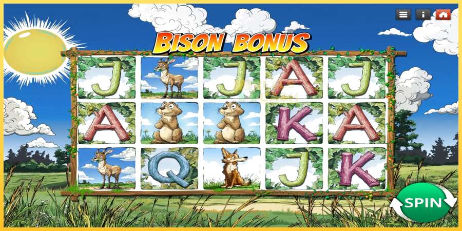 Bison Bonus акча үчүн оюн машинасы, сүрөт 1