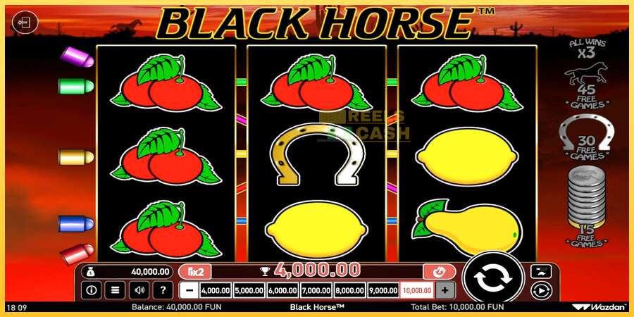 Black Horse акча үчүн оюн машинасы, сүрөт 2