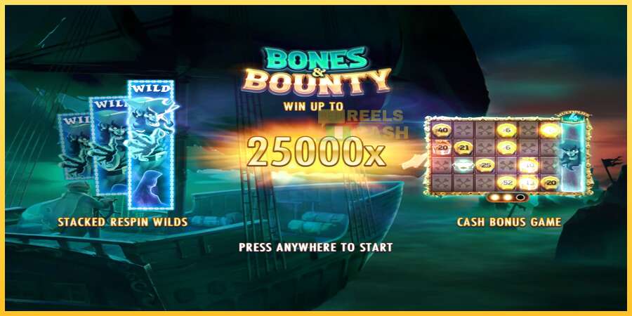 Bones & Bounty акча үчүн оюн машинасы, сүрөт 1